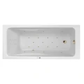 Гидромассажная акриловая ванна Jacob Delafon Odeon Up E6057RU-00 ULTRA NANO BR, 160 х 75 см, белая, форсунки бронза E6057RU-00 ULTRA NANO BR