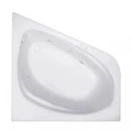 Гидромассажная акриловая ванна Jacob Delafon Odeon Up E6070RU-00 SOFT WH, 140 х 140 см, белая, форсунки белые E6070RU-00 SOFT WH
