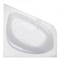 Гидромассажная акриловая ванна Jacob Delafon Odeon Up E6070RU-00 ULTRA WH, 140 х 140 см, белая, форсунки белые E6070RU-00 ULTRA WH