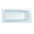 Гидромассажная акриловая ванна Jacob Delafon Patio E6810RU-01 ULTRA WH,  150 х 70 см, каркас в подарок, белая, форсунки белые E6810RU-01 ULTRA WH