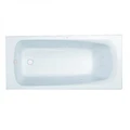 Гидромассажная акриловая ванна Jacob Delafon Patio E6812RU-01 LINE WH, 170 х 70 см, каркас в подарок, белая, форсунки белые E6812RU-01 LINE WH