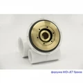 Гидромассажная акриловая ванна Jacob Delafon Patio E6812RU-01 ULTRA BR, 170 х 70 см, каркас в подарок, белая, форсунки бронза E6812RU-01 ULTRA BR