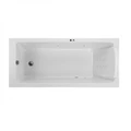 Гидромассажная акриловая ванна Jacob Delafon Sofa E60518RU-00 LINE CR, 170 x 70 см, встраиваемая, каркас в подарок, белая, форсунки хром E60518RU-00 LINE CR