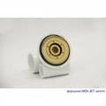 Гидромассажная акриловая ванна Jacob Delafon Sofa E60518RU-00 SOFT GL, 170 x 70 см, встраиваемая, каркас в подарок, белая, форсунки золото E60518RU-00 SOFT GL