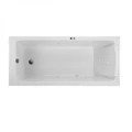Гидромассажная акриловая ванна Jacob Delafon Sofa E6D300RU-00 LINE CR, 150 x 70 см, белая, форсунки хром E6D300RU-00 LINE CR