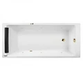 Гидромассажная акриловая ванна Jacob Delafon Spacio E6D161RU-00 SOFT GL, 170 х 75 см, белая, форсунки золото E6D161RU-00 SOFT GL