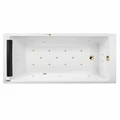 Гидромассажная акриловая ванна Jacob Delafon Spacio E6D161RU-00 ULTRA NANO GL, 170 х 75 см, белая, форсунки золото E6D161RU-00 ULTRA NANO GL