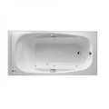 Гидромассажная чугунная ванна Jacob Delafon Super Repos E2902-00 SOFT CR, 180 x 90 см, ножки и ручки в подарок, белая, форсунки хром E2902-00 SOFT CR