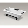 Ванна чугунная Jacob Delafon Archer E6D907-0, 170 x 80 см, отдельностоящая, с отверстиями для поручня, белая, ножки в комплекте E6D907-0