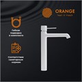 Orange Karl M05-121w однозахватный смеситель для накладной раковины без донного клапана, цвет: белый M05-121w - фото 5995 Orange Karl M05-121w однозахватный смеситель для накладной раковины без донного клапана, цвет: белый M05-121w - фото 5995