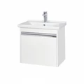 Тумба под раковину AQUATON Капри 60 белый глянец 1A230101KP010 1A230101KP010
