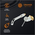 Orange Karl M05-722cr однозахватный смеситель для раковины скрытого монтажа с внутренней частью M05-722cr