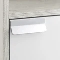 Шкаф - колонна AQUATON Флай 1-створчатый белый, дуб крафт правый 1A237903FAX1R 1A237903FAX1R