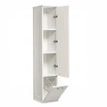 Шкаф - колонна AQUATON Леон дуб белый 1A186503LBPS0 1A186503LBPS0
