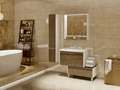 Шкаф - колонна AQUATON Капри левый таксония темная 1A230503KPDBL 1A230503KPDBL