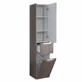 Шкаф - колонна AQUATON Сильва правый дуб макиато 1A215603SIW5R 1A215603SIW5R