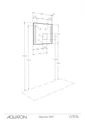 Зеркало AQUATON Отель 80 1A101302OT010 1A101302OT010