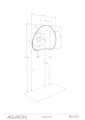 Зеркало AQUATON Венто 1A260902VO010 1A260902VO010