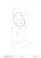 Зеркало AQUATON Венто 1A260902VO010 1A260902VO010
