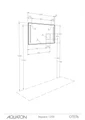 Зеркало AQUATON Отель 120 1A101402OT010 1A101402OT010