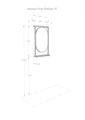 Зеркало AQUATON Лофт Фабрик 50 дуб эндгрейн 1A242502LTDU0 1A242502LTDU0