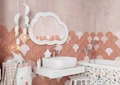 Зеркало AQUATON Каспер Облако белое матовое 1A283602CRE20 1A283602CRE20