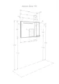 Зеркало AQUATON Диор 100 правое 1A167902DR01R 1A167902DR01R