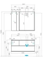 Зеркало AQUATON Терра 70 дуб кантри 1A247002TEDY0 1A247002TEDY0