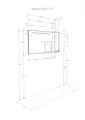 Зеркало AQUATON Диор 120 правое 1A110702DR01R 1A110702DR01R