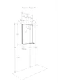 Зеркало AQUATON Терра 61 дуб кантри 1A247302TEDY0 1A247302TEDY0