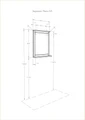 Зеркало AQUATON Леон 65 дуб бежевый 1A187102LBPR0 1A187102LBPR0