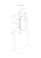 Зеркальный шкаф AQUATON Оливия 1A254502OL010 1A254502OL010