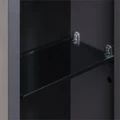Зеркальный шкаф AQUATON Ар-Деко 105 серый кобальт 1A291702DD8D0 1A291702DD8D0