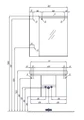 Зеркальный шкаф AQUATON Рене 80 белый, грецкий орех 1A222502NRC80 1A222502NRC80
