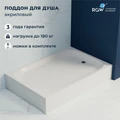 Душевой поддон прямоугольный RGW LUX/TN 16180280-21