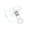 Ножки для поддона RGW N-01 (10) 03230111-31