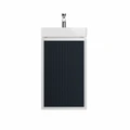 Фасад дверца для тумбы в ванную 40см Watersense Carol цвет синий моренго волна W02009 W02009