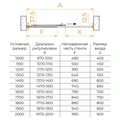 Душевая дверь RGW LE-12 (Прозрачное, 1700) 34121217-11