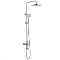 Душевая стойка ABBER Weiss Insel AF8016N с изливом, хром 7547 - фото 60998
