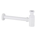 Сифон для раковины ABBER AF0030W белый матовый 7627 - фото 61242