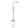 Душевая стойка ABBER Daheim AF8216SPL с изливом, сатин 7988 - фото 62032