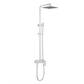 Душевая стойка ABBER Daheim AF8220WL без излива, белая матовая 7990 - фото 62039