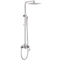 Душевая стойка ABBER Wasserfall AF8616SPL с изливом, сатин 8009 - фото 62088