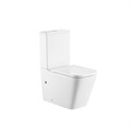 Унитаз ABBER Rechteck AC1210T компакт белый, безободковый, смыв торнадо 8042 - фото 62162