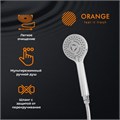 Orange Dia  M45-211cr однозахватный универсальный смеситель с поворотным изливом 350 мм, керамичеким дивертором и душевыми аксессуарами (шланг, лейка, держатель) M45-211cr