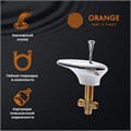 Orange IRIS M41-333cr однозахватный смеситель для установки на борт ванны с душевыми аксесуарами (шланг, лейка, держатель) M41-333cr