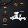 Orange Aristo M19-100cr однозахватный смеситель для ванны/душа с керамическим переключателем, без аксессуаров M19-100cr