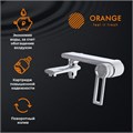 Orange Splito M36-100cr однозахватный ванно/душевой смеситель, переключение на душ осуществляется поворотом излива, без аксессуаров M36-100cr