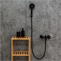 Orange Mia M34-300b, set 4 in 1, цвет черный:
1) Смеситель для ванны/душа;
2) Ручной душ 110 мм, 3 режима;
3) Шланг в металлической оплётке 1500 см;
4) Держатель настенный с 6 углами наклона. M34-300b - фото 6417 Orange Mia M34-300b, set 4 in 1, цвет черный:
1) Смеситель для ванны/душа;
2) Ручной душ 110 мм, 3 режима;
3) Шланг в металлической оплётке 1500 см;
4) Держатель настенный с 6 углами наклона. M34-300b - фото 6417