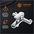 Orange Sofi 2.0 M46-100cr однозахватный смеситель для ванны/душа с керамическим дивертором без душевых аксессуаров M46-100cr